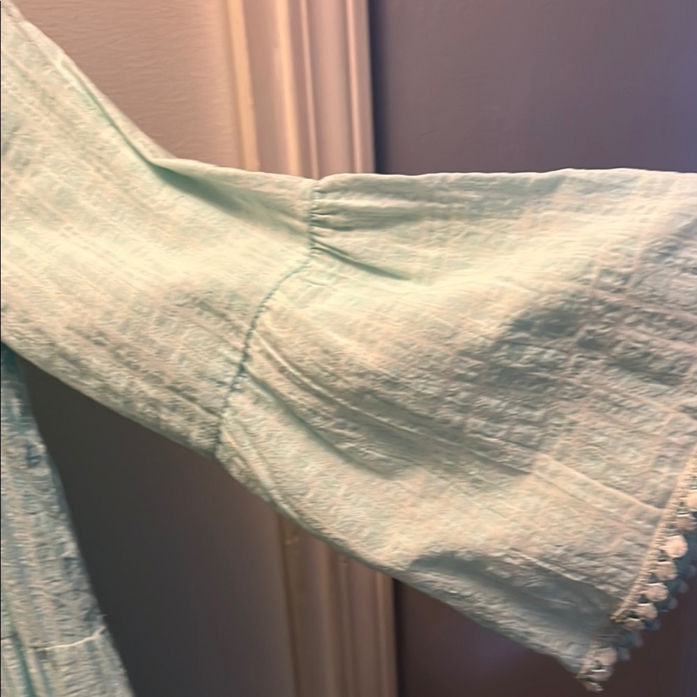 Chaps Women's Aqua Top - Picture 8 of 8